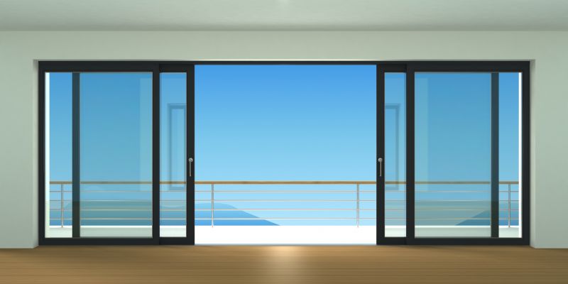 Wood Sliding Door Installation in Conroe, TX